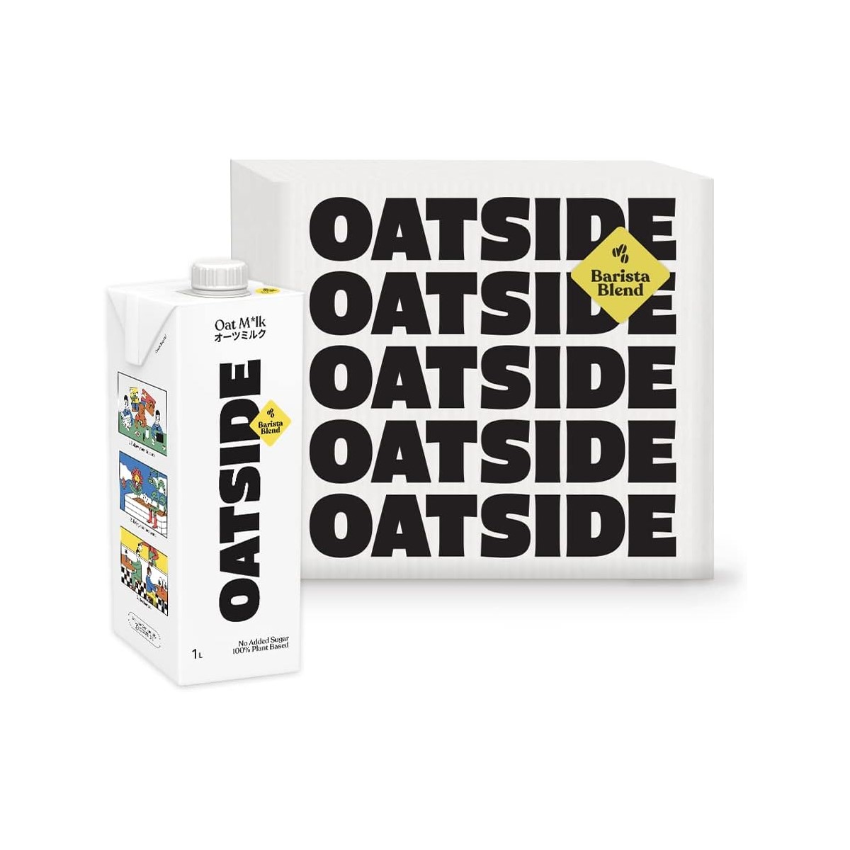 OATSIDE BARISTA BLEND OAT MILK 1L - Image 2