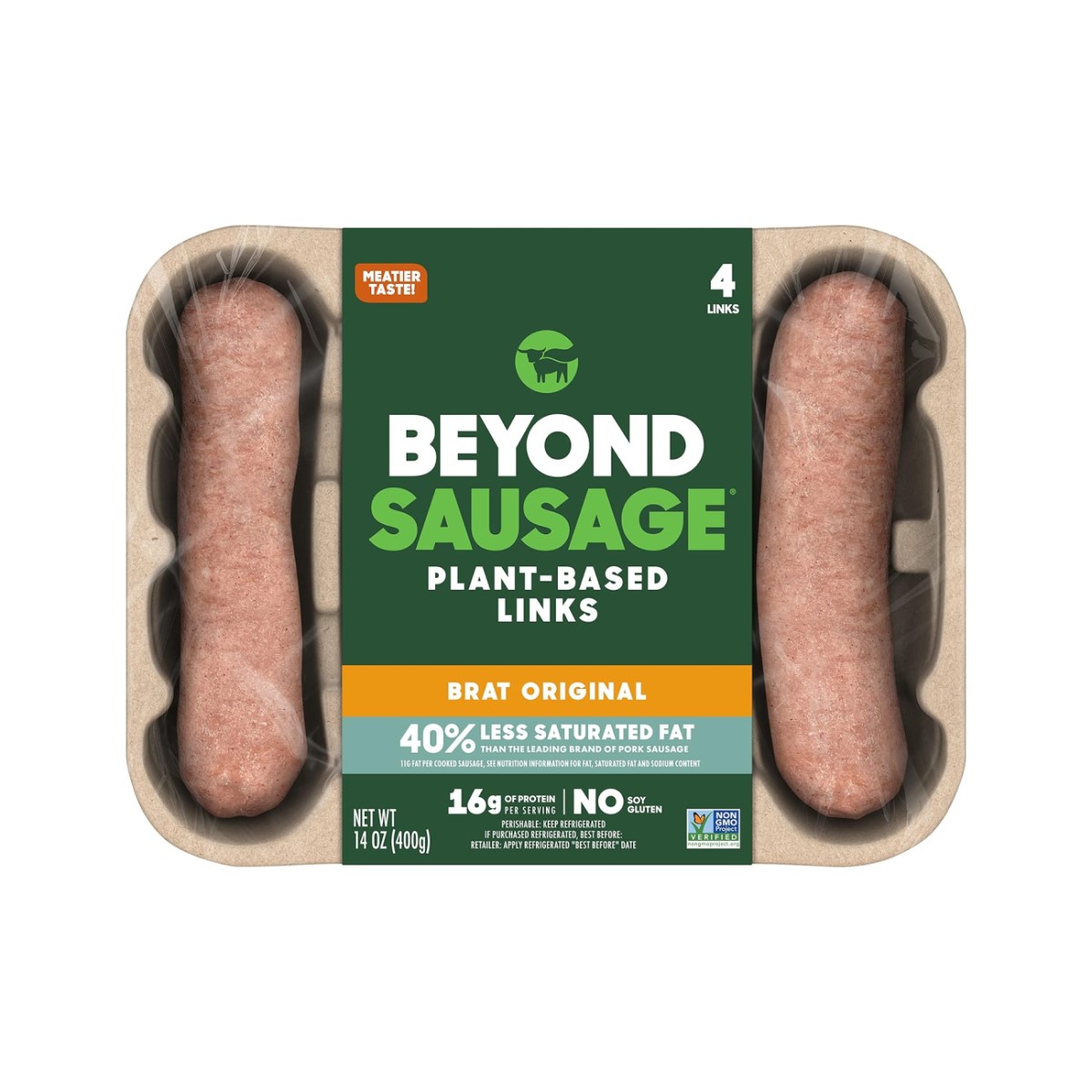 BEYOND MEAT SAUSAGE BRAT ORIGINAL 400G