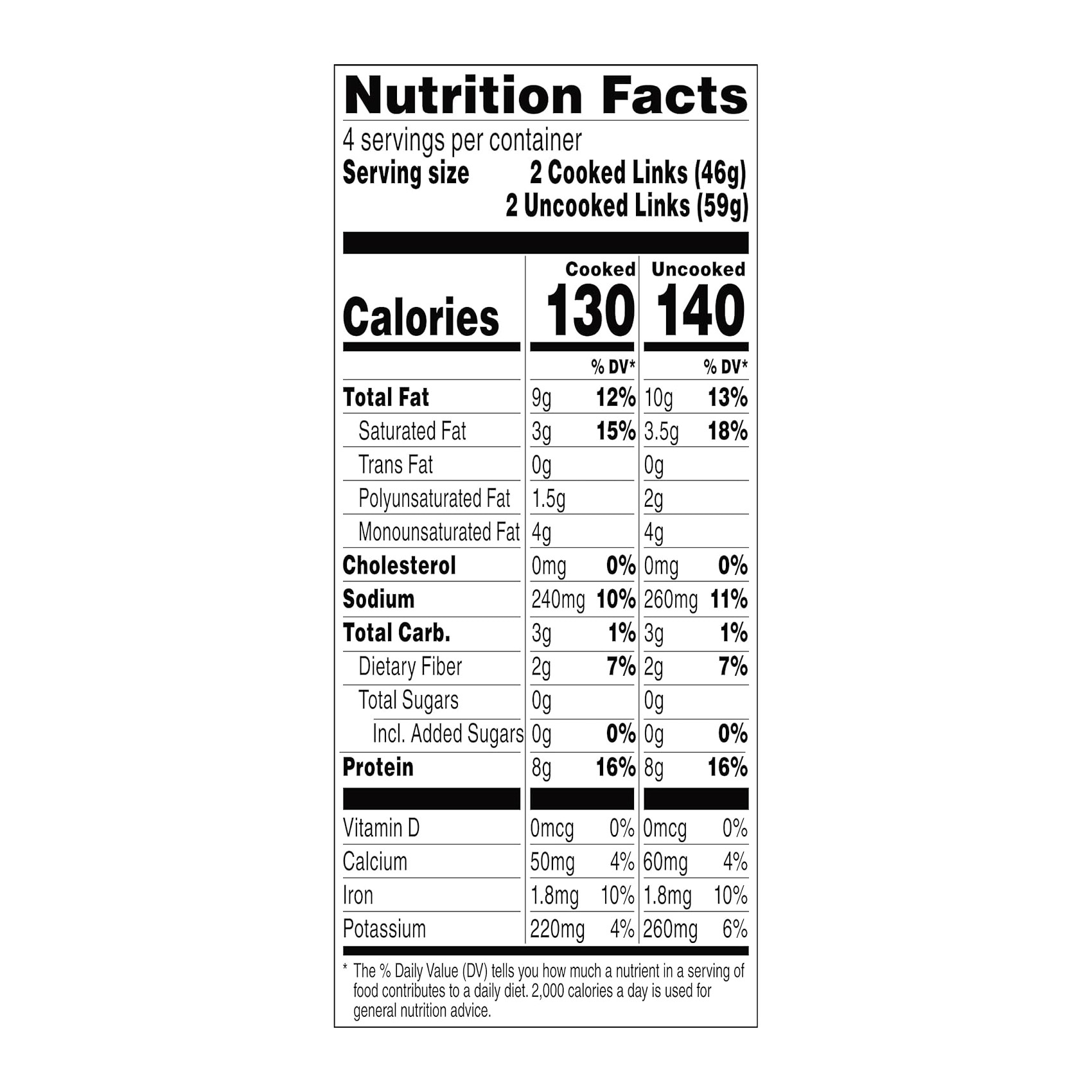 BEYOND MEAT BREAKFAST SAUSAGE LINKS 8.3OZ - Image 3